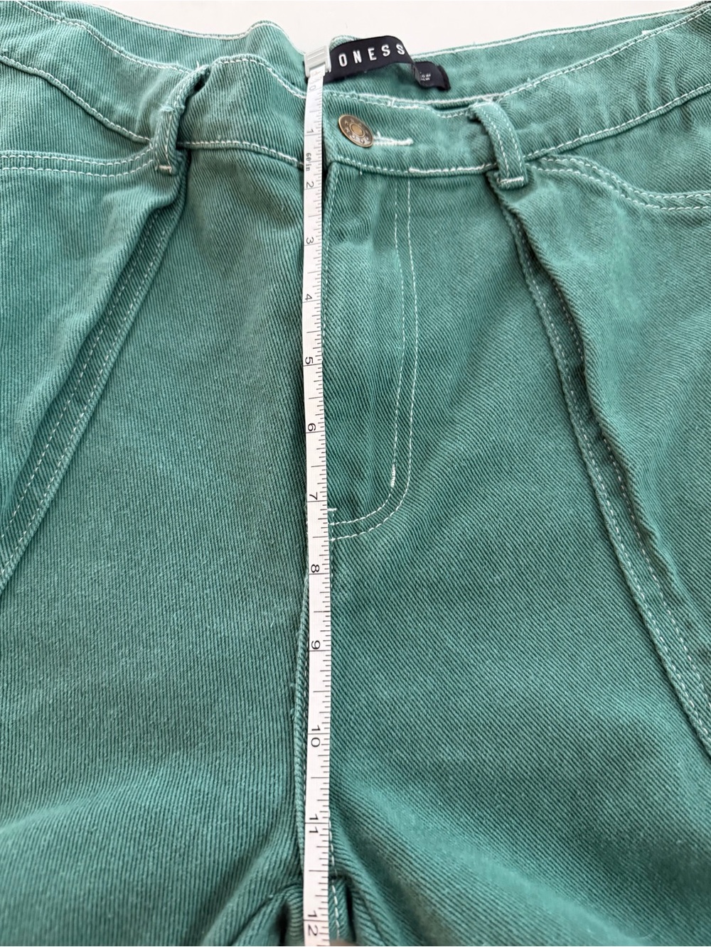 Lioness Teal Wide-Leg Utility Pants - Picture 6 of 11